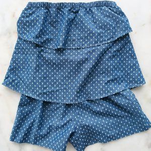 Club Monaco Denim Romper